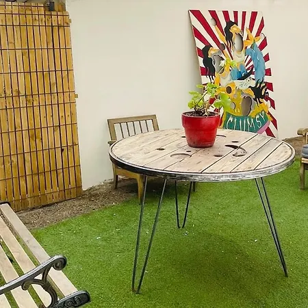 T2 Cosy Jardin Et Lit King Size Dans * טולוז