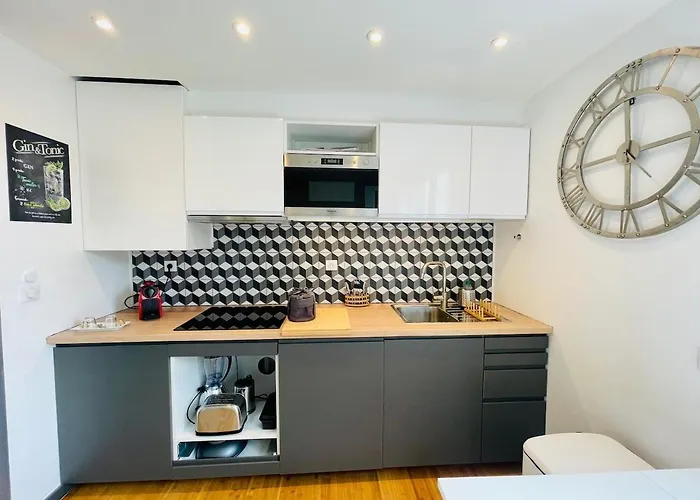 T2 Cosy Jardin Et Lit King Size Dans Appartement Toulouse