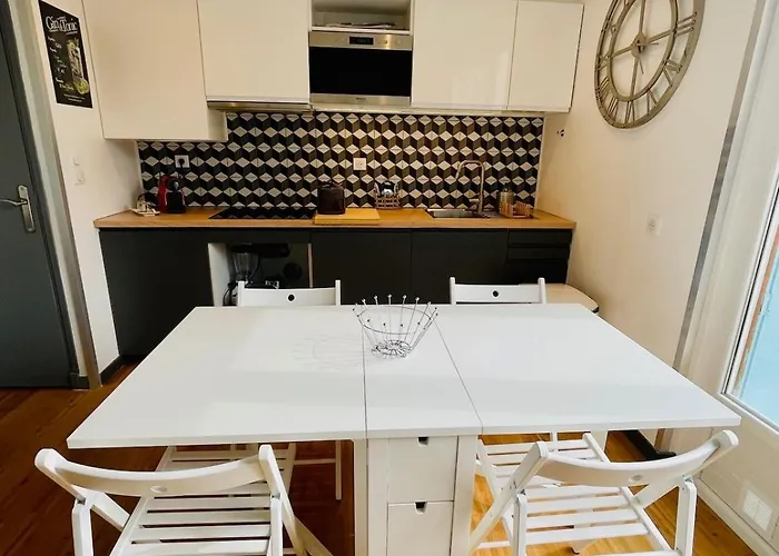 T2 Cosy Jardin Et Lit King Size Dans Appartement Toulouse