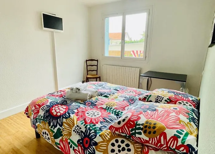 T2 Cosy Jardin Et Lit King Size Dans Appartement Toulouse