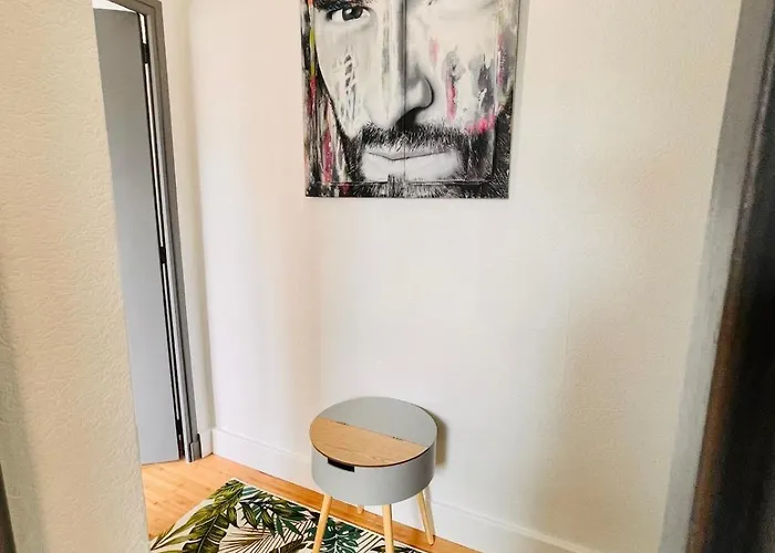 Appartement T2 Cosy Jardin Et Lit King Size Dans *